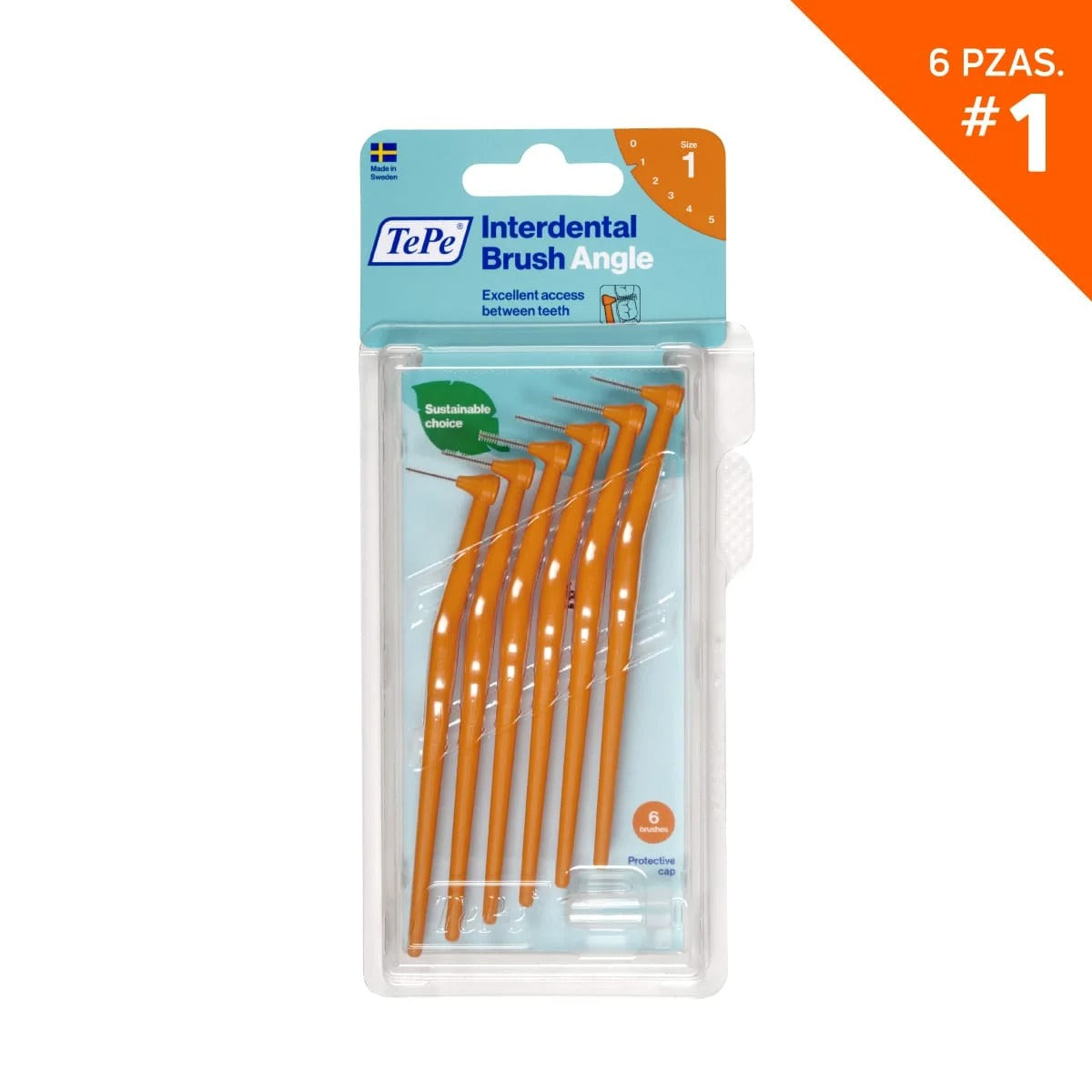 TePe Angle Cepillo Interdental Angulado del #0 al #5