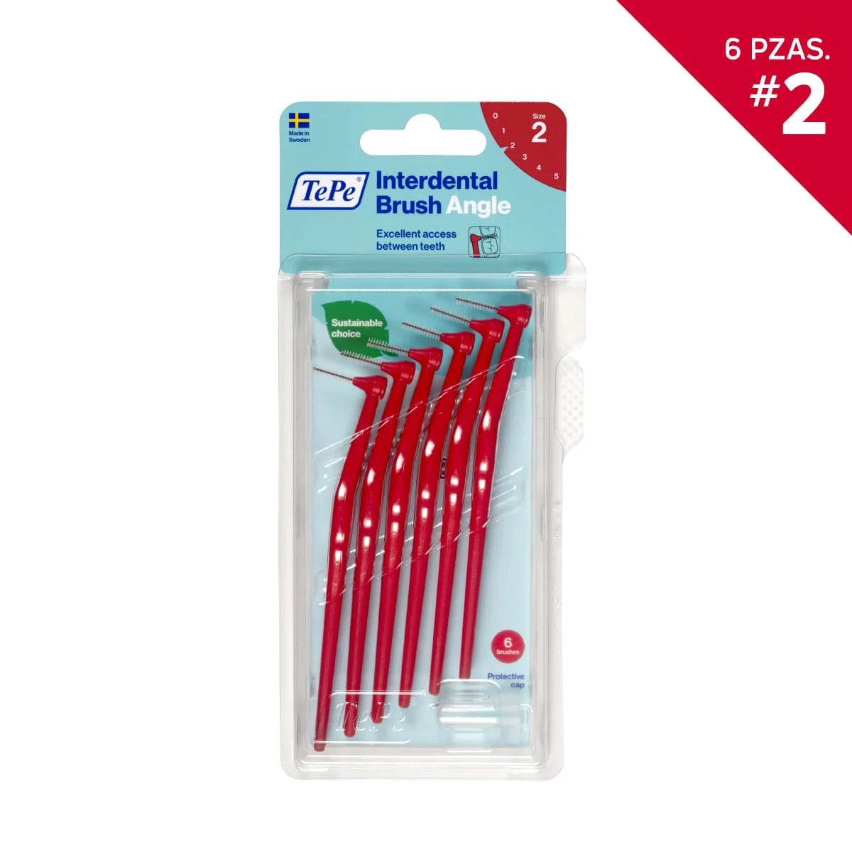 TePe Angle Cepillo Interdental Angulado del #0 al #5