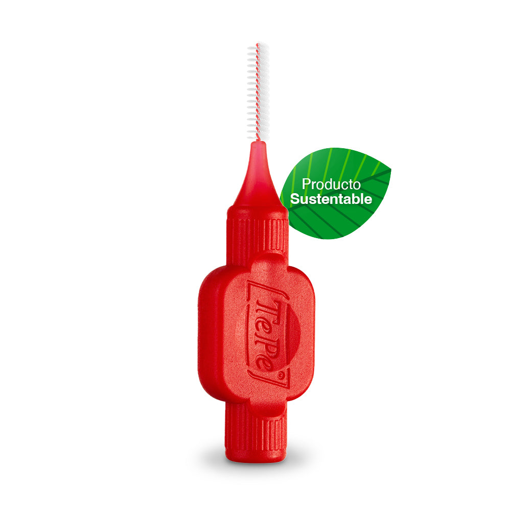 Cepillo Interdental Tepe (0.5mm) #2 Rojo - 25 Piezas