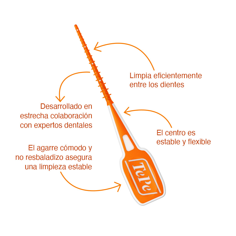 36 Palillos Interdentales Silicón TePe